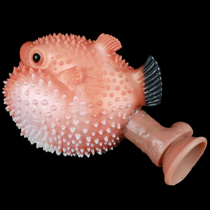 FAAK Pearl Puffer Double Channel Vagina and Mouth Sex Doll Male Masturbator
