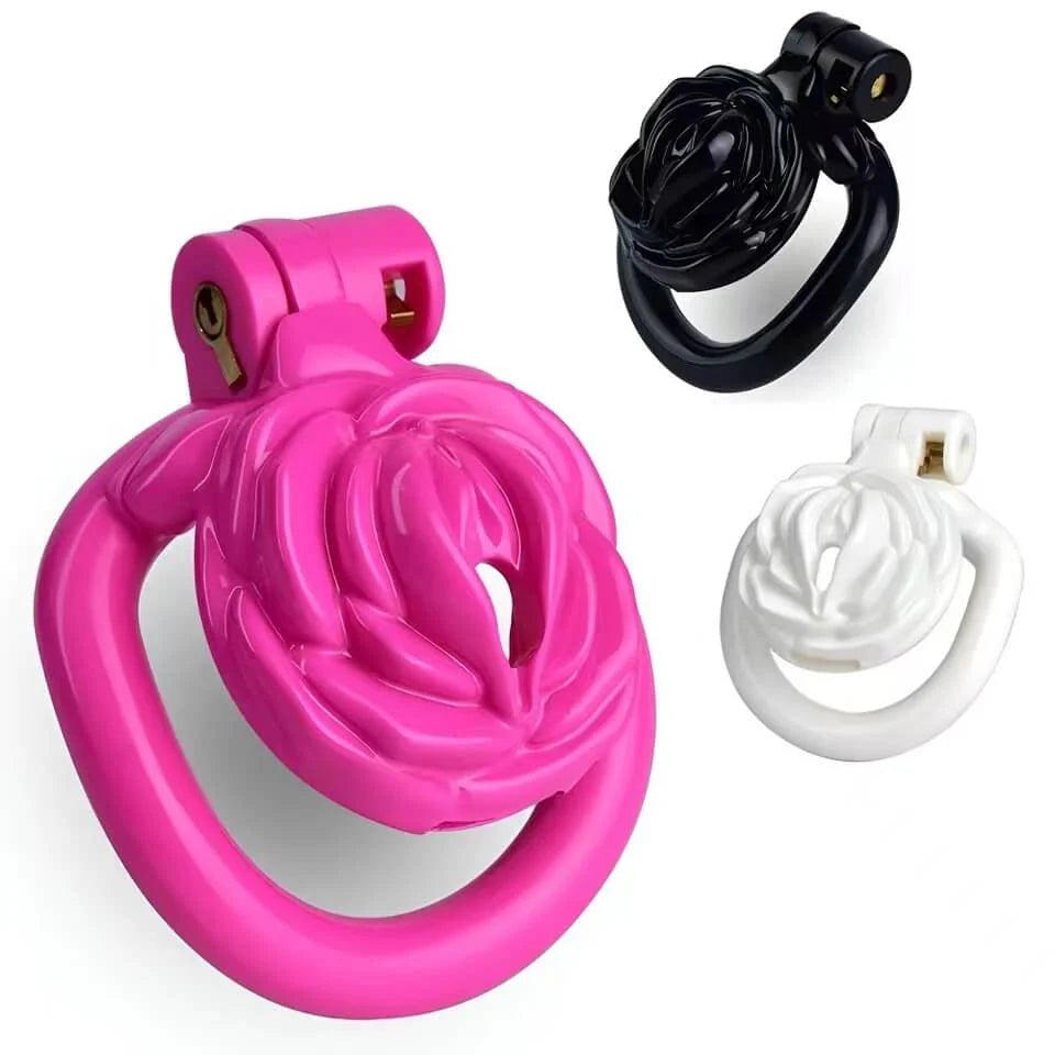 FRRK 3D Small Sissy Rose Chastity Cage