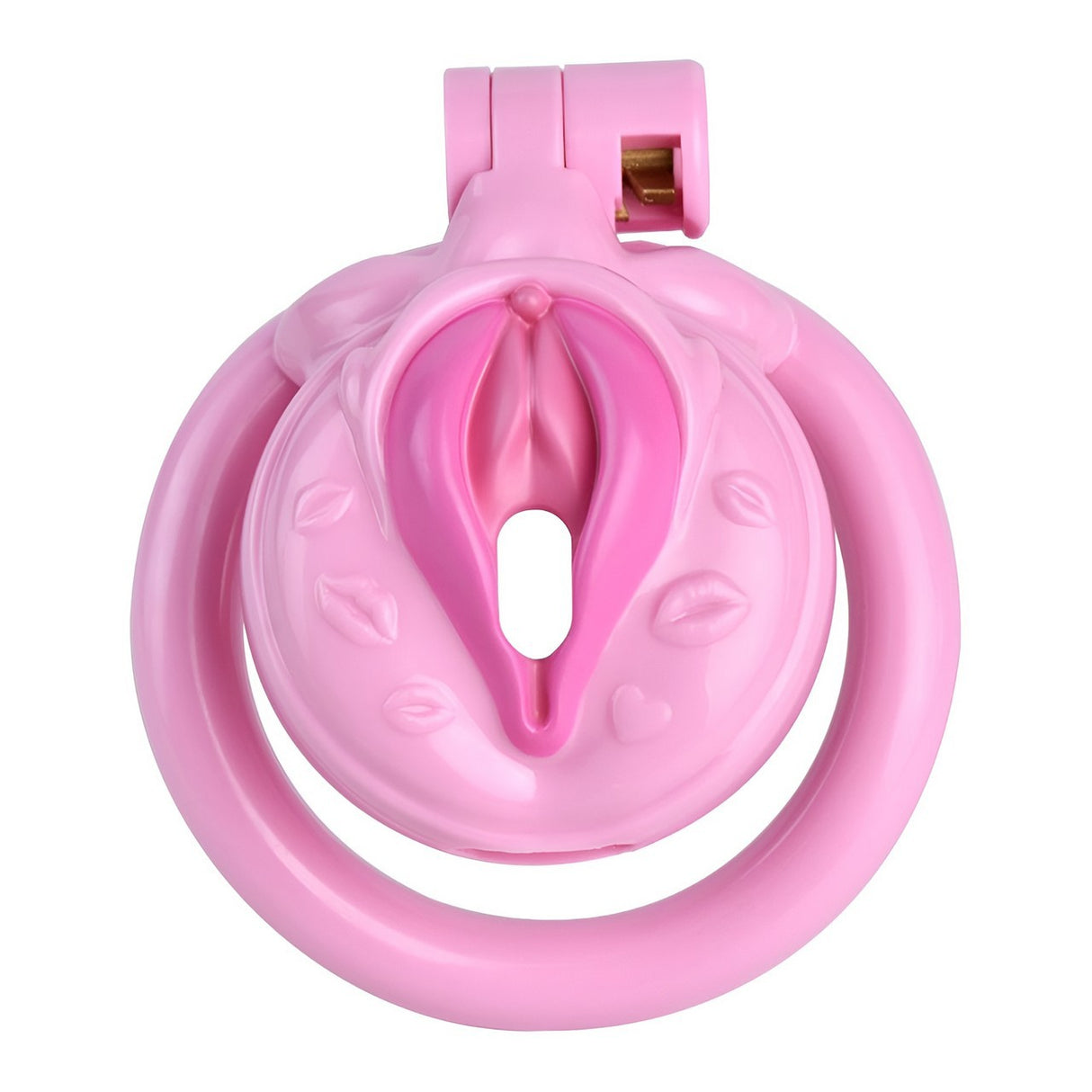 FRRK Resin Male Sissy Realistic Pussy Chastity Cage