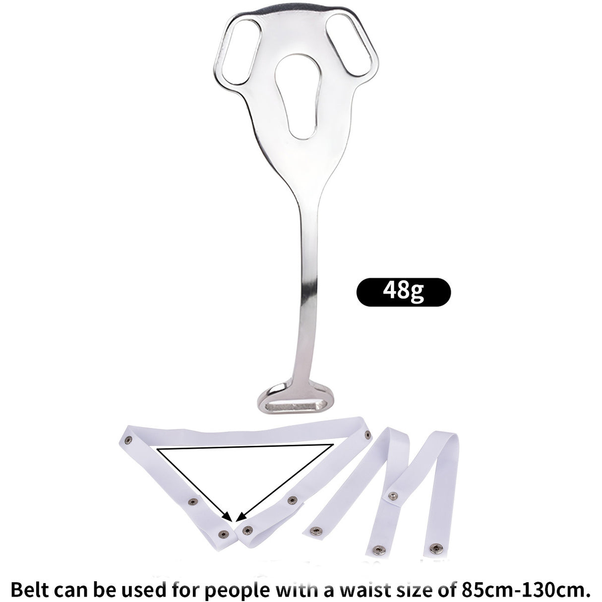 FRRK Sissy Elastic Belt Metal Vagina Clip Restraints Chastity Devices