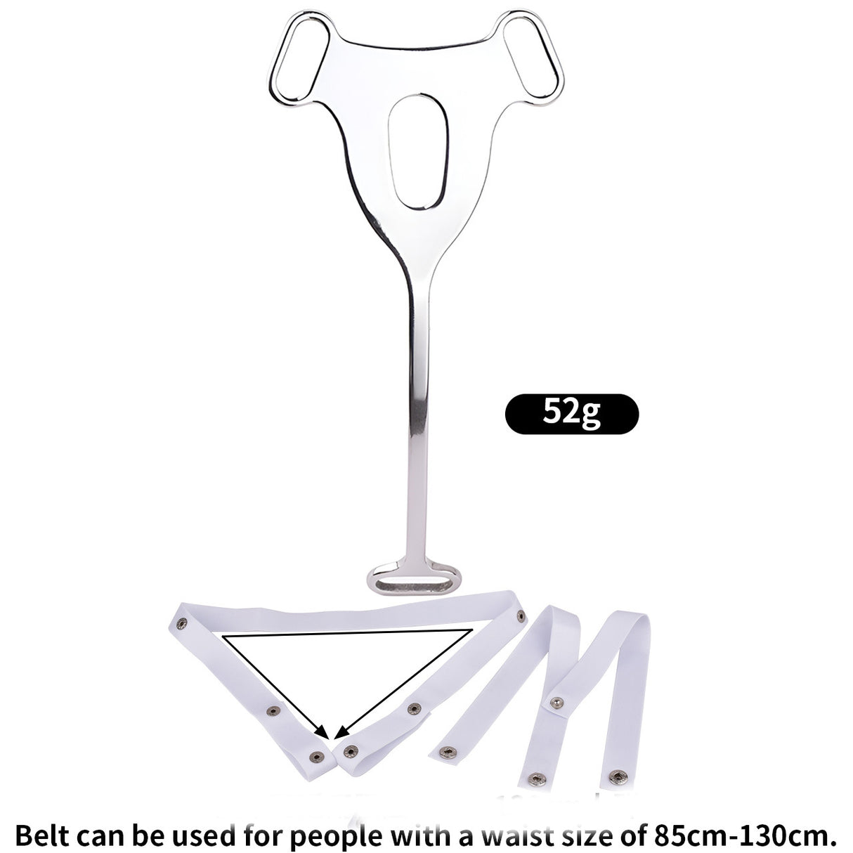 FRRK Sissy Elastic Belt Metal Vagina Clip Restraints Chastity Devices