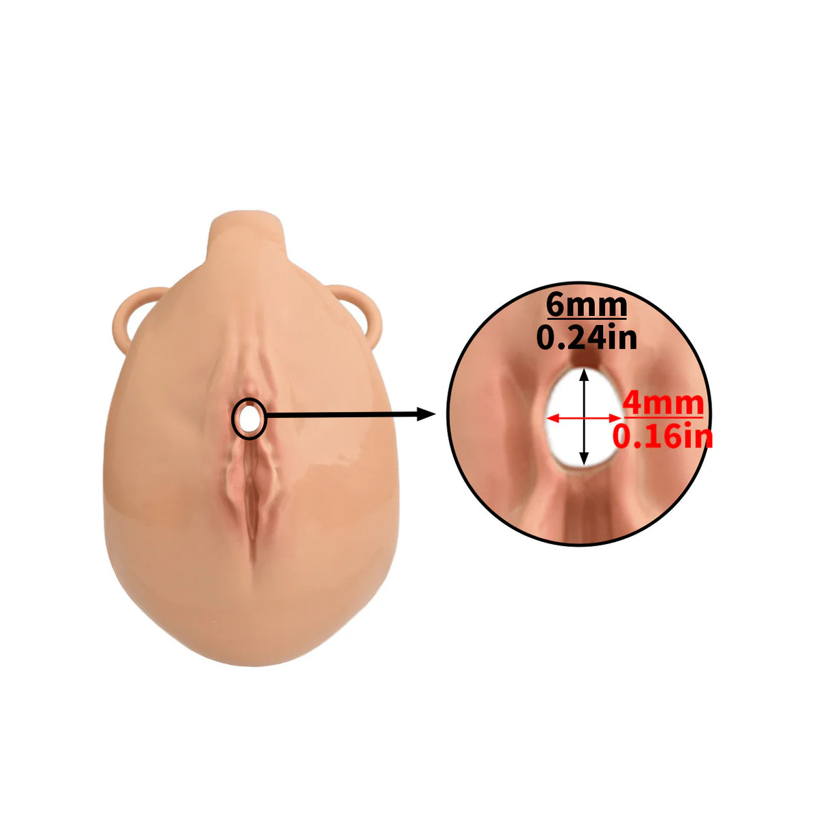 FRRK Sissy Pussy Chastity Cage With Wearable Butt Plug