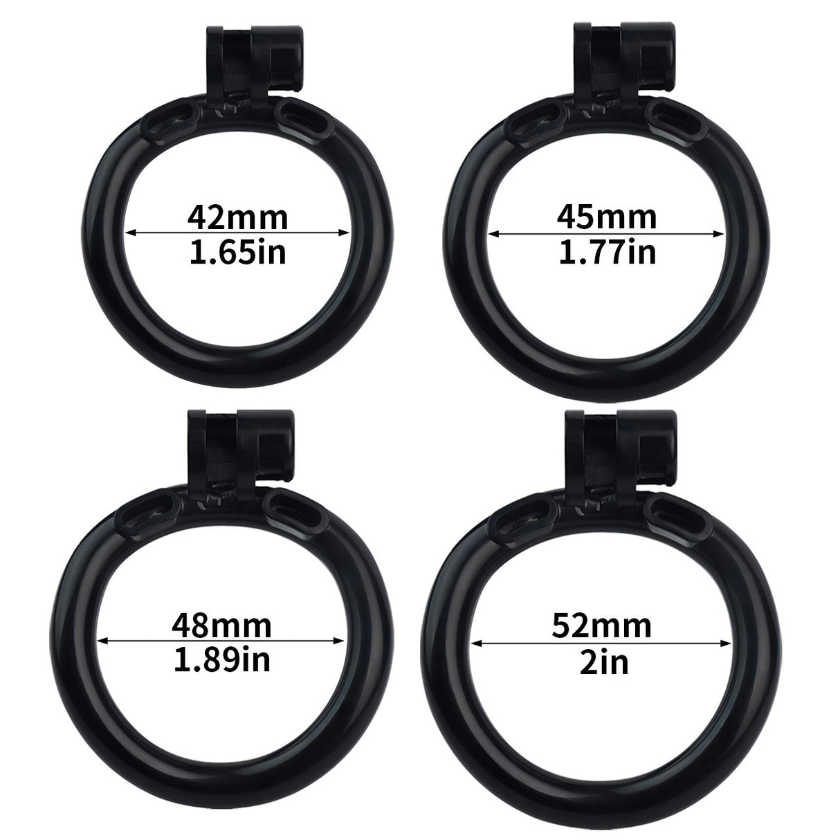 FRRK Tiger Male Chastity Cage Device with Bell