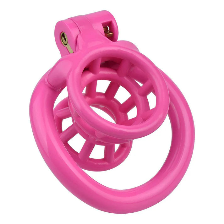 FRRK Sissy 3D Printed Negative Chastity Cage With 4 Rings