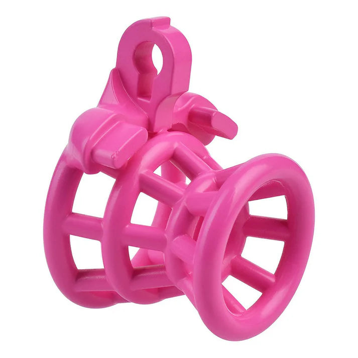 FRRK Sissy 3D Printed Negative Chastity Cage With 4 Rings
