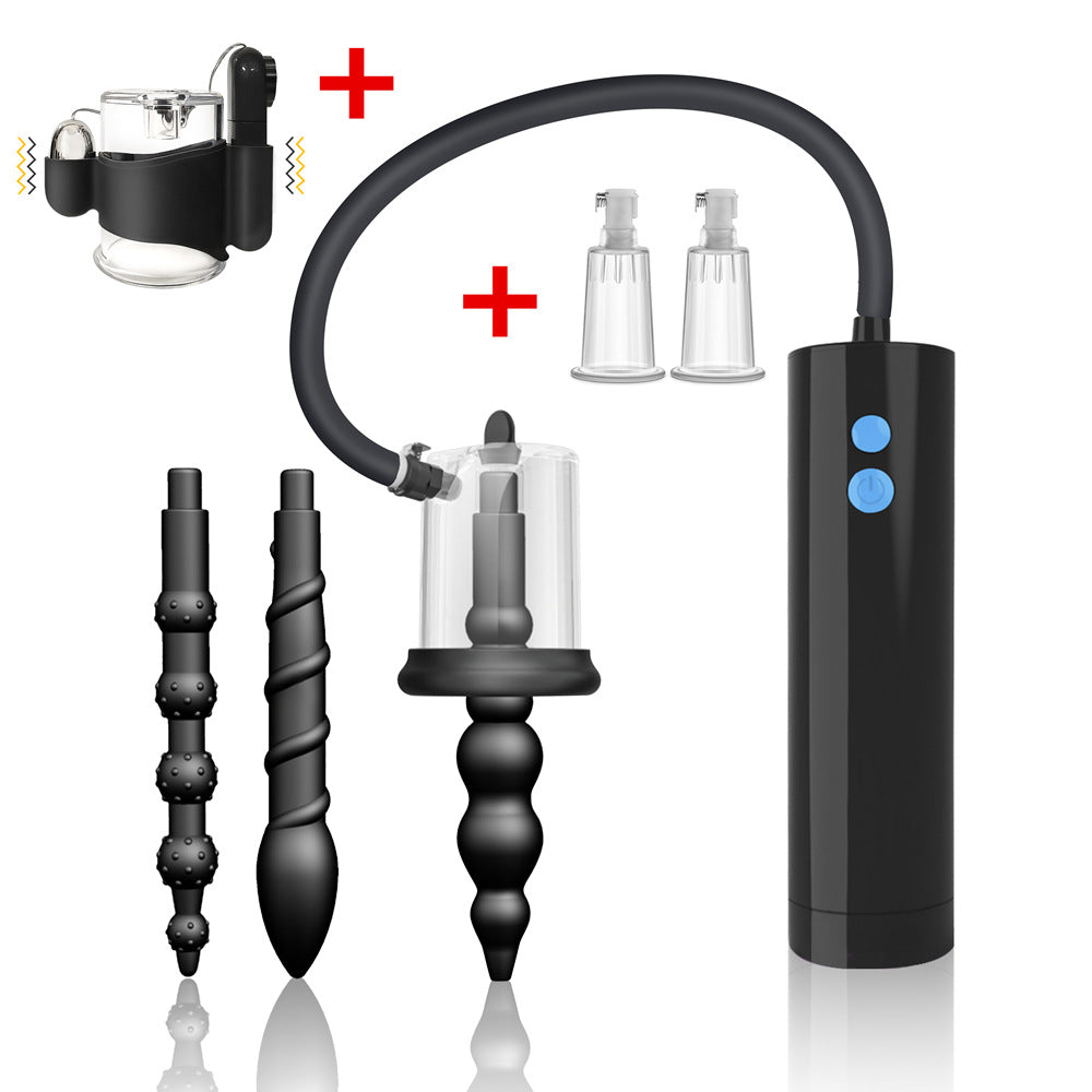 AX9L Electric Prostate Massager with Anal plug set