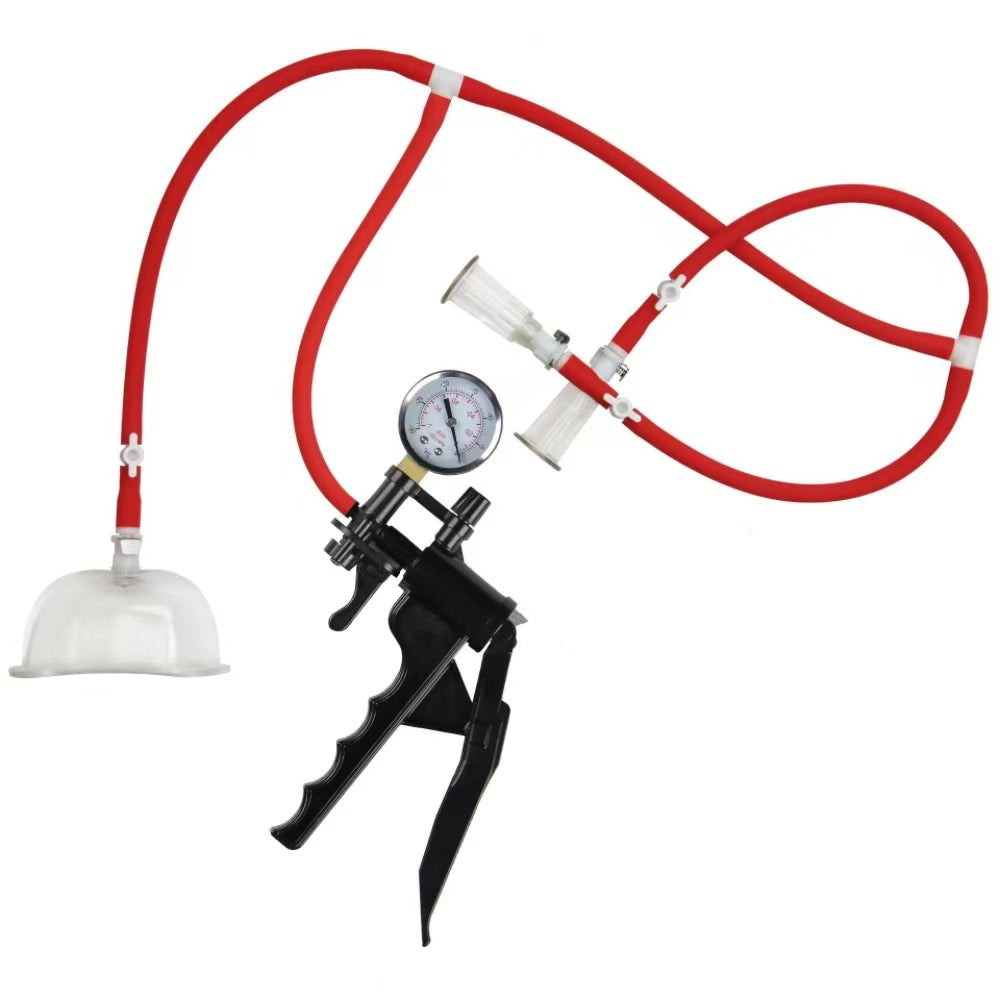 Fetish BDSM Nipple Sucker Vagina Sucker Manual Vacuum Pump