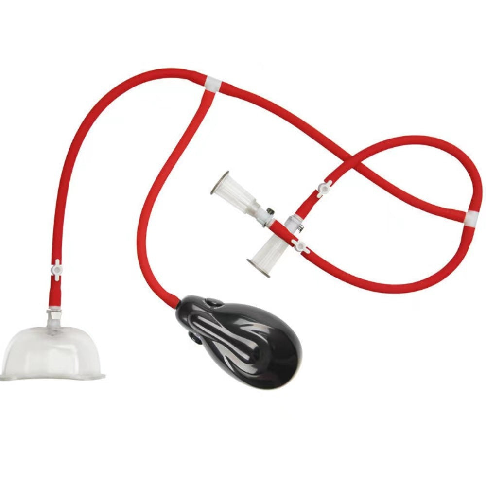 Fetish BDSM Nipple Sucker Vagina Sucker Manual Vacuum Pump