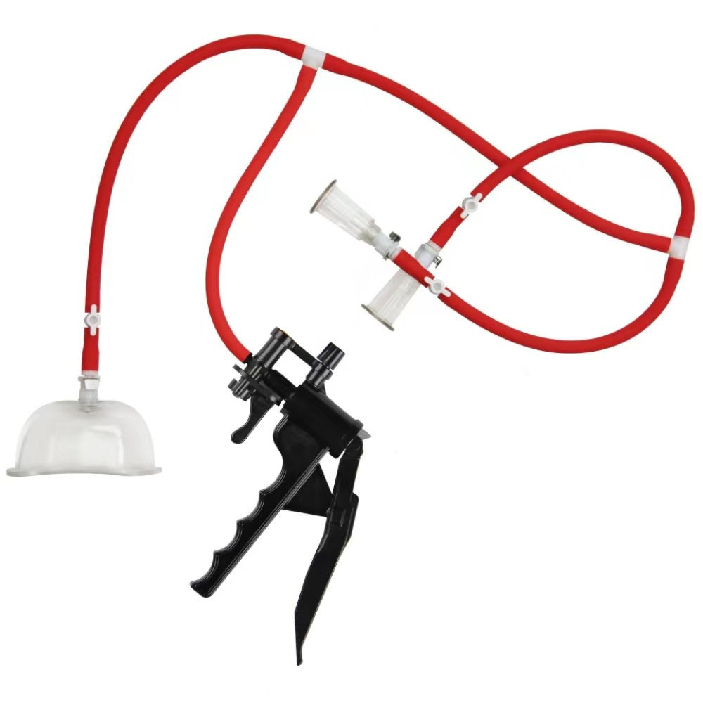 Fetish BDSM Nipple Sucker Vagina Sucker Manual Vacuum Pump