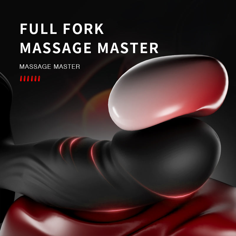 Full fork master Prostate Massager vibrating thursting with remote control