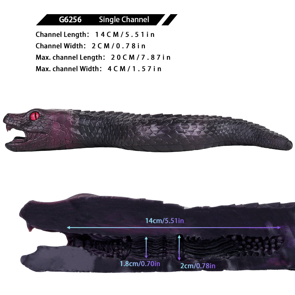 FAAK Serpent Pocket Pussy Men Masturbating Fantasy Black Animal Male Sex Doll