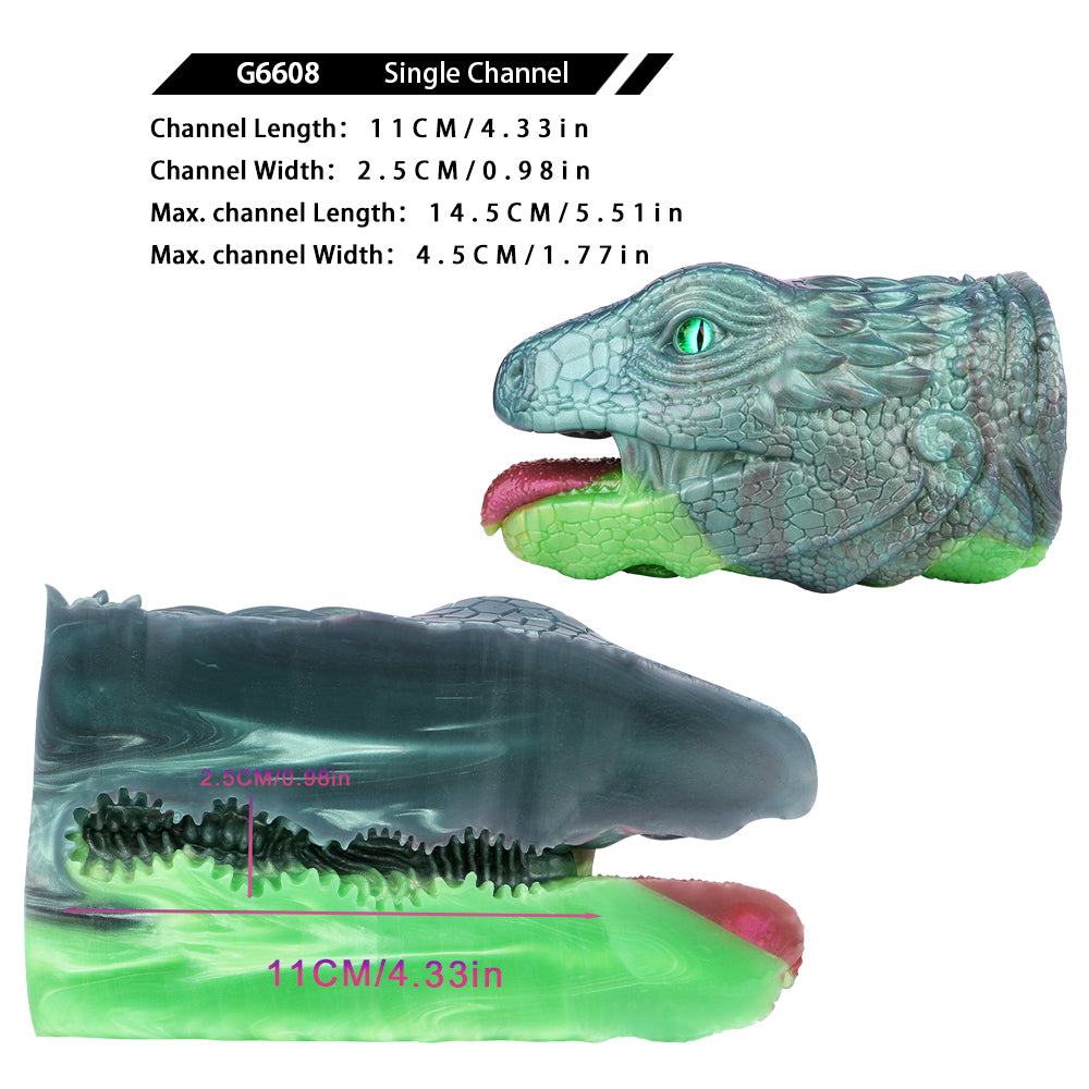 FAAK Lizard Oral Sex Pocket Pussy Masturbation Cup Realistic Beast Sex Blowjob