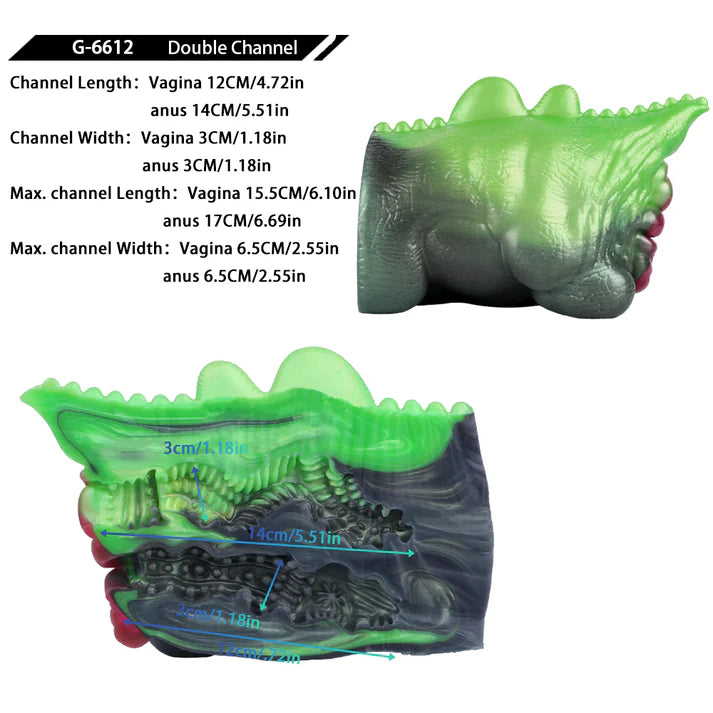 Wyvern Mini Sex Doll Fantasy Pocket Pussy Realistic Vagina Torso Animal Masturbator