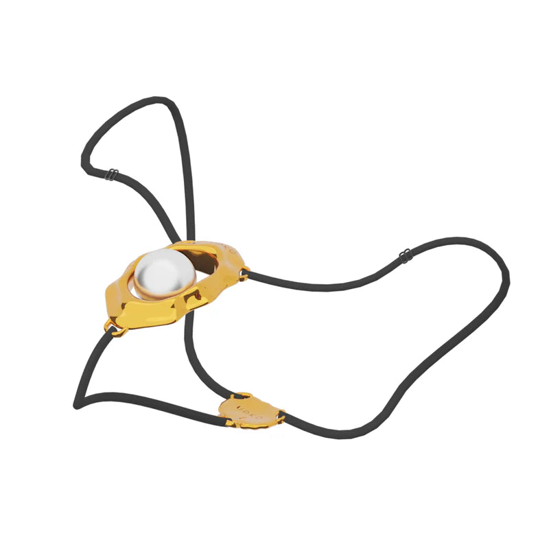 UPKO "Moist Eyes" G-string Clitoral Jewelry With Bead Stimulator