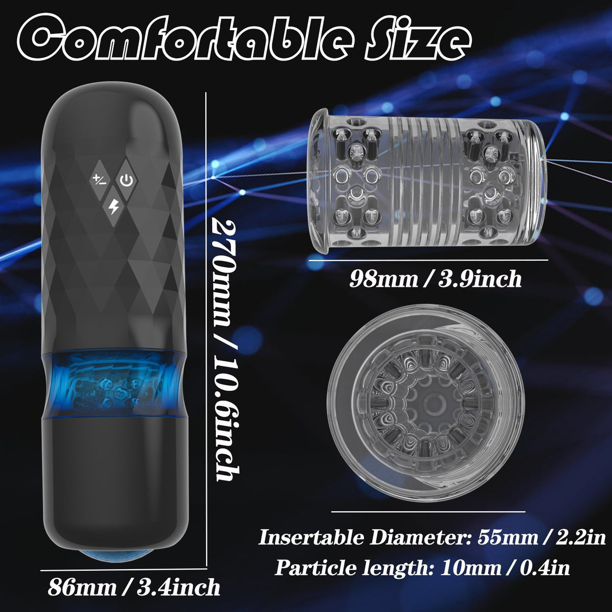 HANNIBAL Multifunction Automatic Male Masturbator with APP