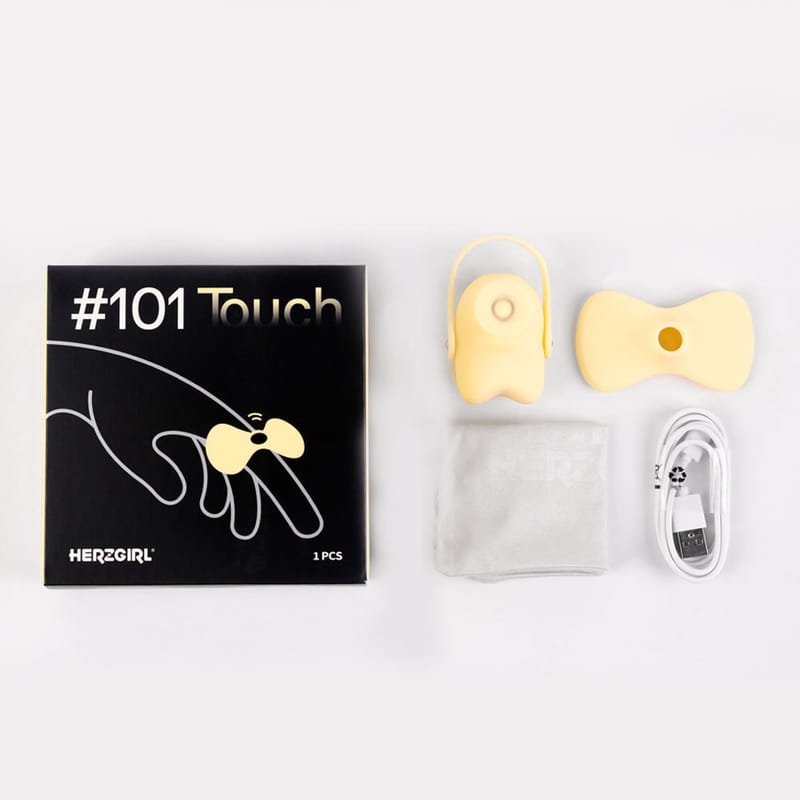 HERZGIRL 101 touch sucking female vibrator
