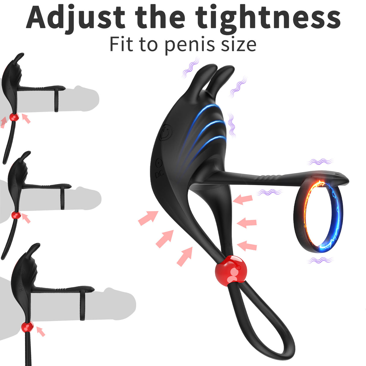 HGOD II double vibration lock fine ring remote control