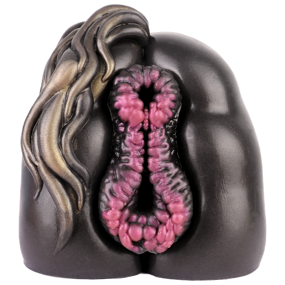 Horse Pussy Double Channel Vagina Anal Male Masturbator