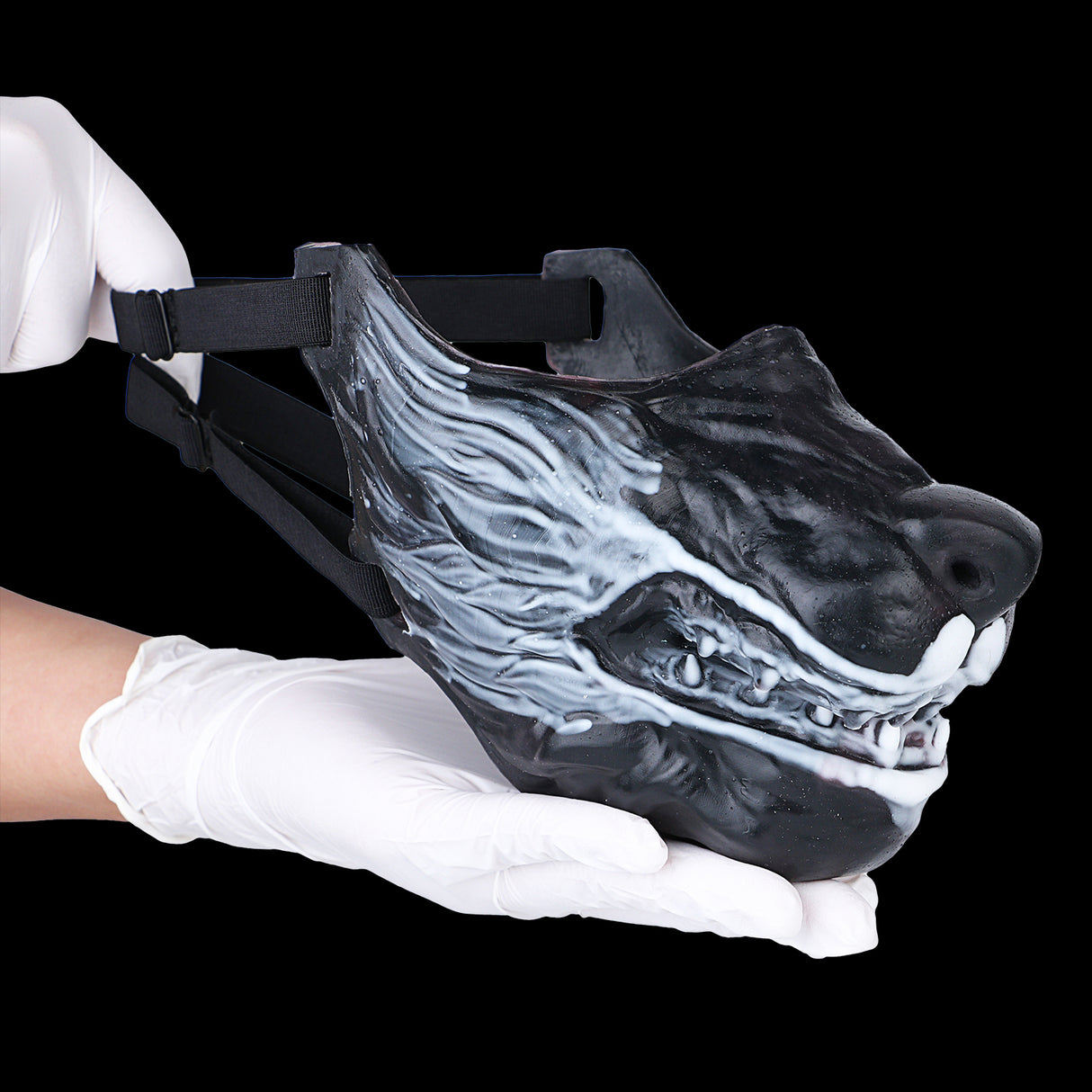 Fantasy Monster Silicone Bondage Masks - Couples Strap-On Teasing BDSM Toys