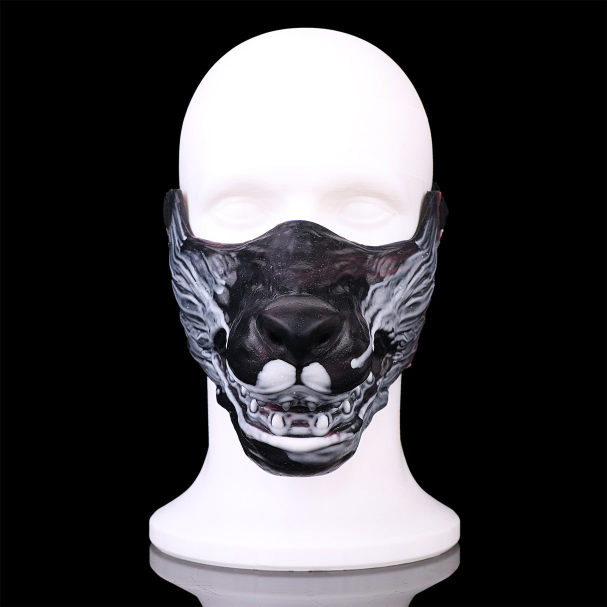 Fantasy Monster Silicone Bondage Masks - Couples Strap-On Teasing BDSM Toys