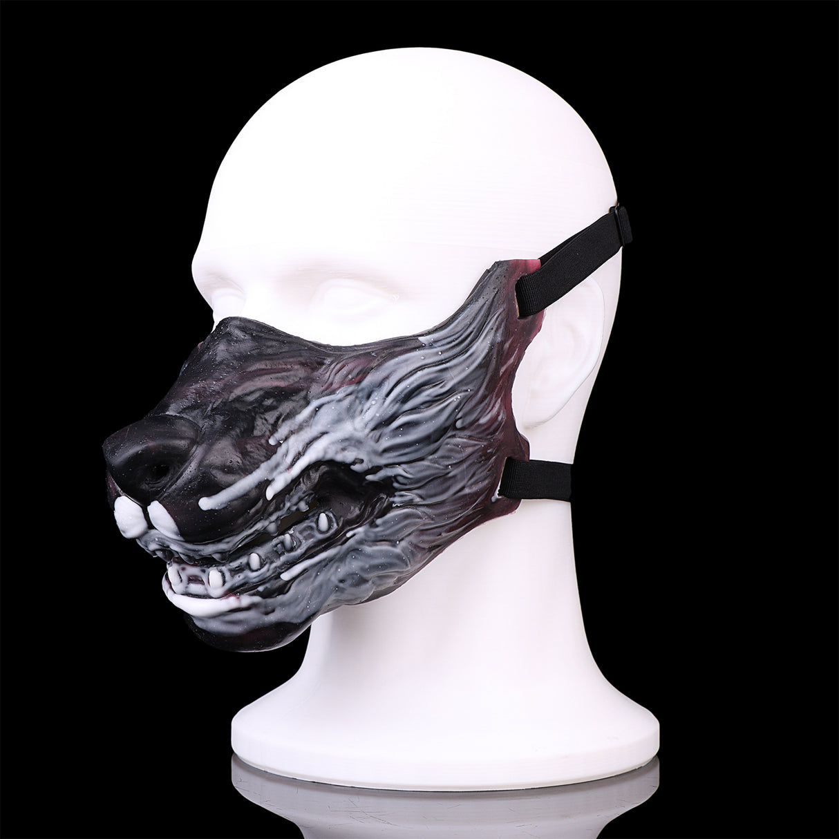 Fantasy Monster Silicone Bondage Masks - Couples Strap-On Teasing BDSM Toys