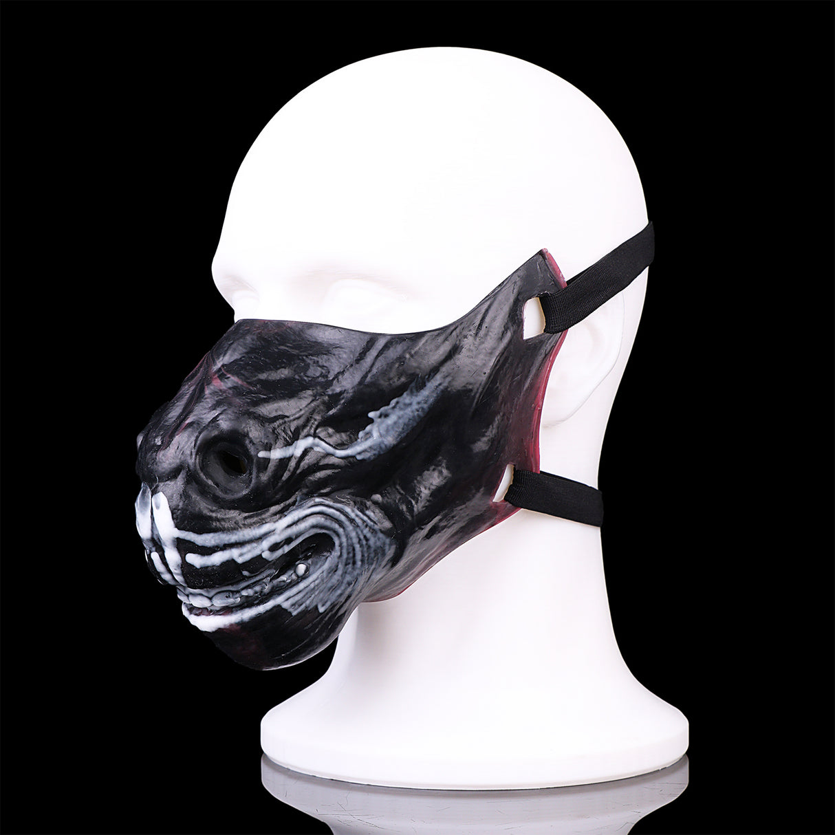 Skull Fantasy Strap On BDSM Masks Adjustable Silicone Sex Toys