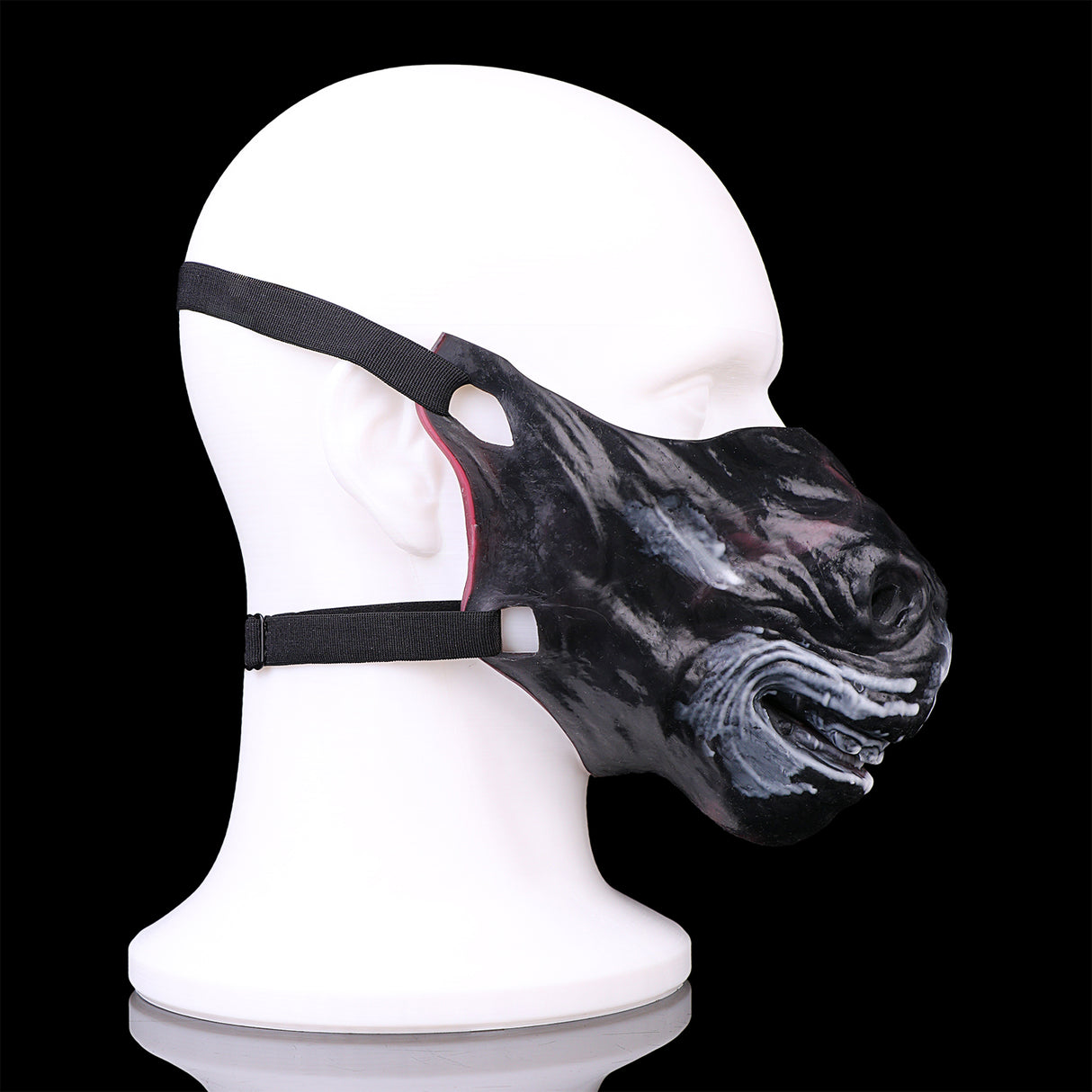 Skull Fantasy Strap On BDSM Masks Adjustable Silicone Sex Toys