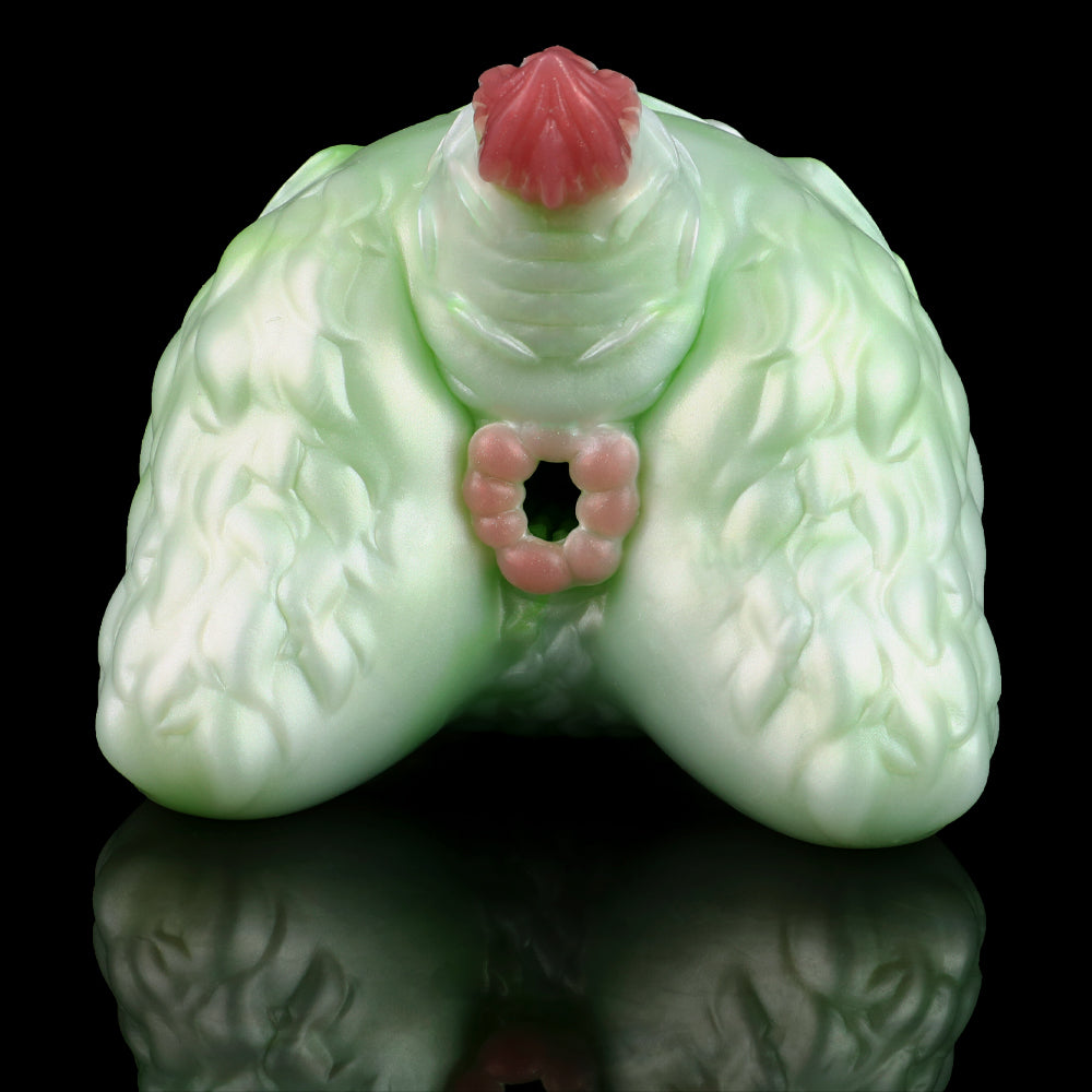 Monster Spirit Beast Fantasy Ass Pocket Pussy - Single-Channel Silicone Male Masturbation Stroker