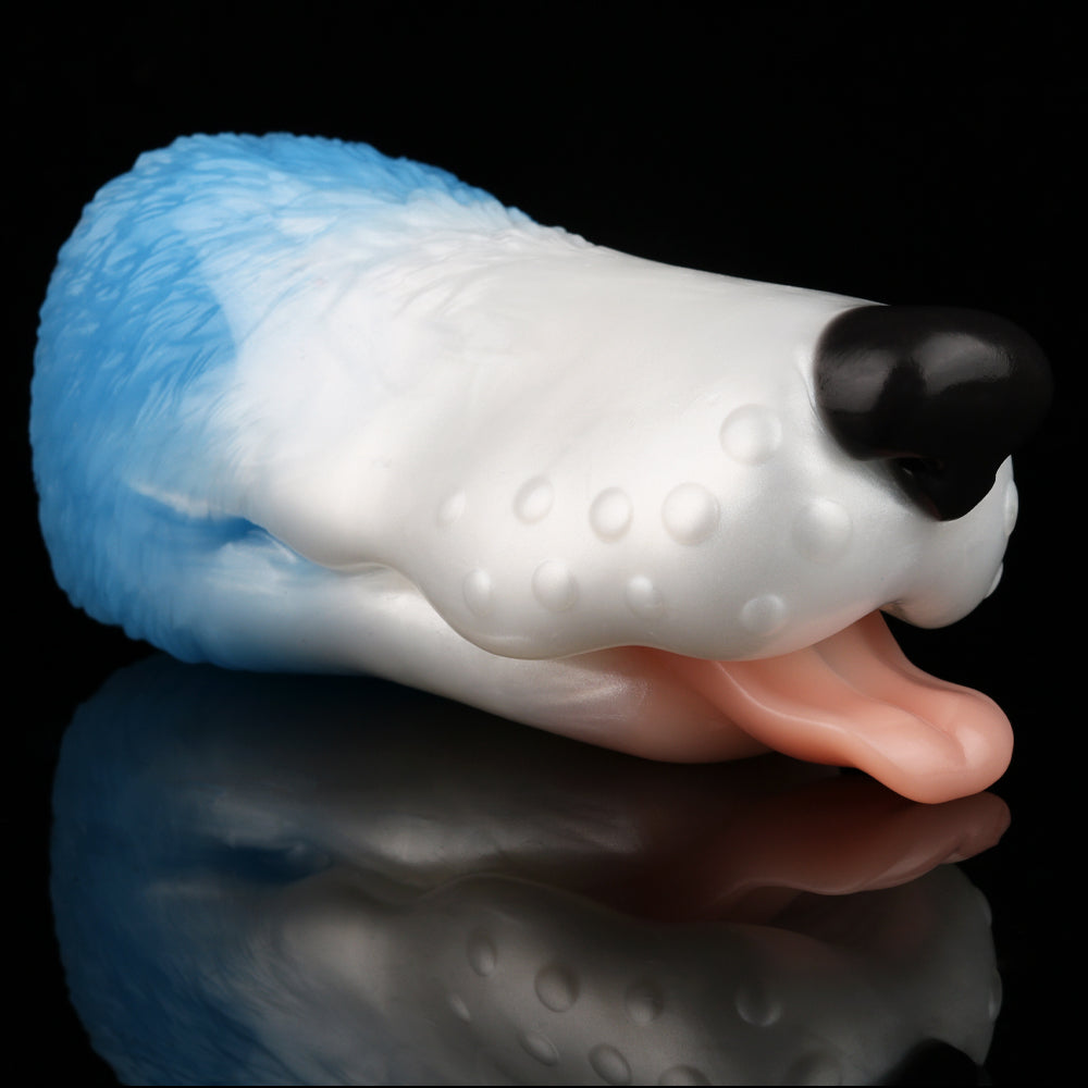 Cute Snoopy Dog-Mouth Blowjob Pocket Pussy - Fantasy Penis Massage Oral Sex Masturbator