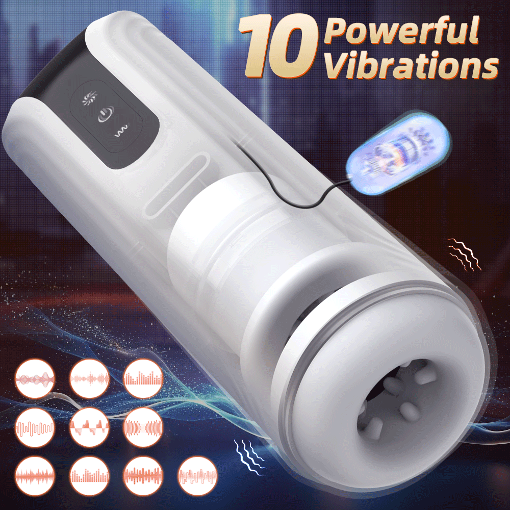 IVES Telescopic Rotation Masturbation Cup