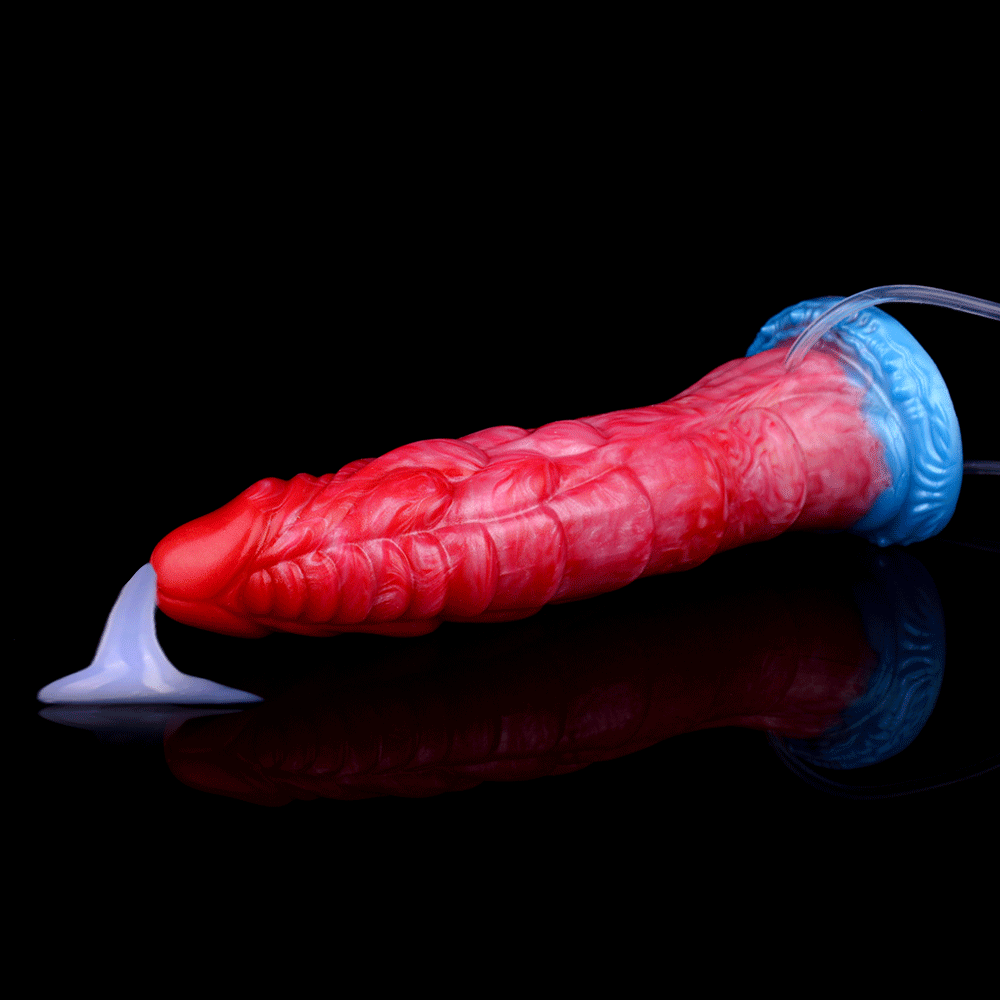 5248Inflatable monster Squirting dildo Anal Sex toys for women and men