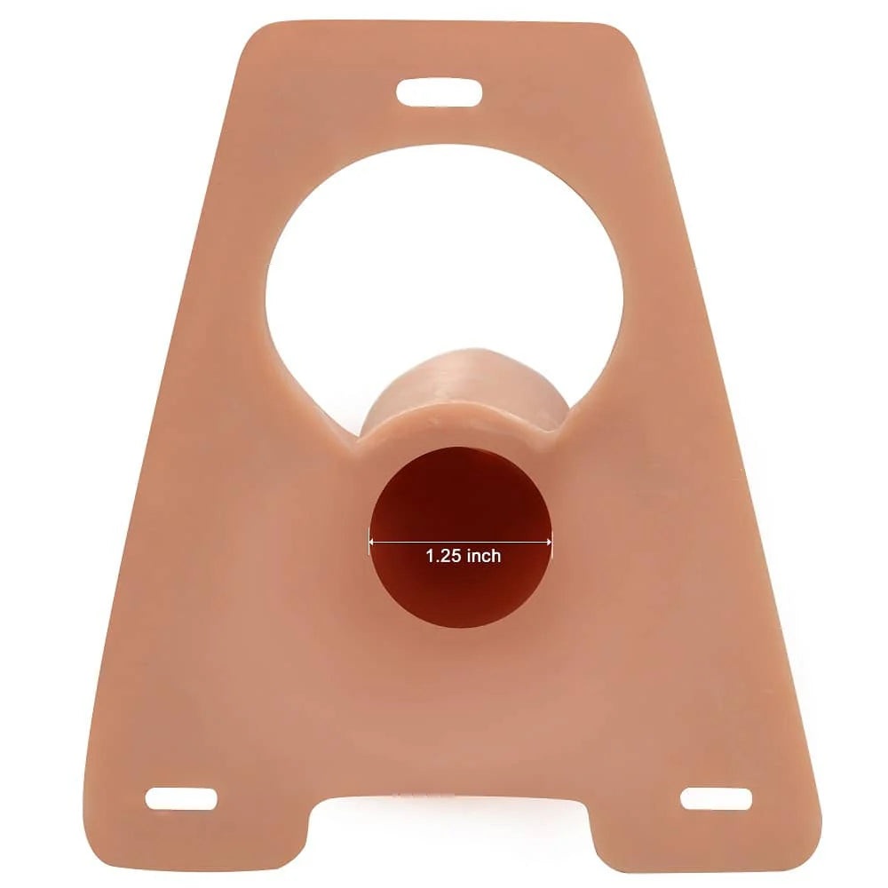 8'' Realistic Hollow strap on silicone dildo