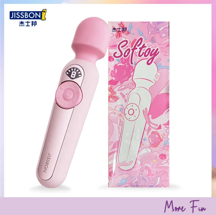 JISSBON Softoy Series LCD AV Wand Vibrator