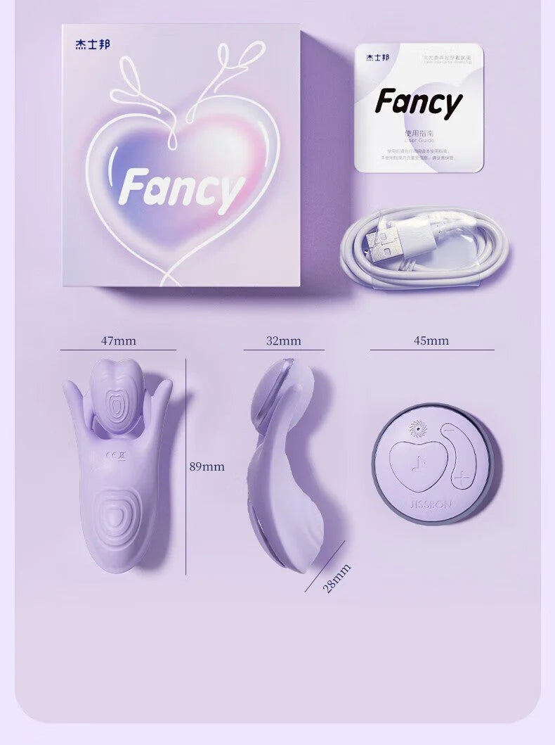 Jissbon Voice Control Wearable Vibrator Clit Stimulator with Remote