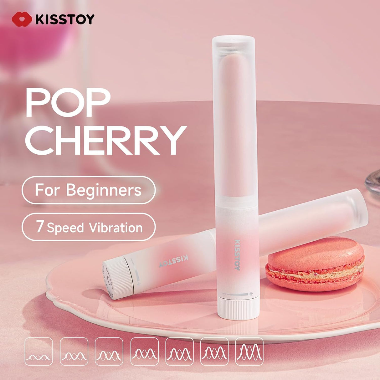 KISSTOY POP CHERRY Lipstick Vibrator