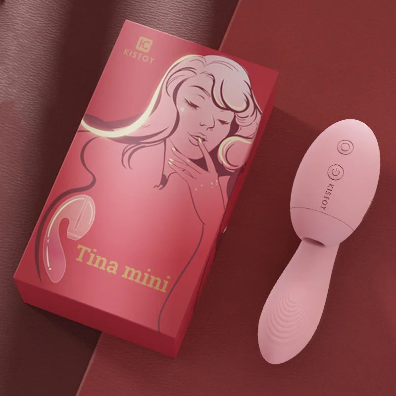 Kisstoy Tina Mini 2nd Air Pulse G-spot Sucking Vibrating Massager