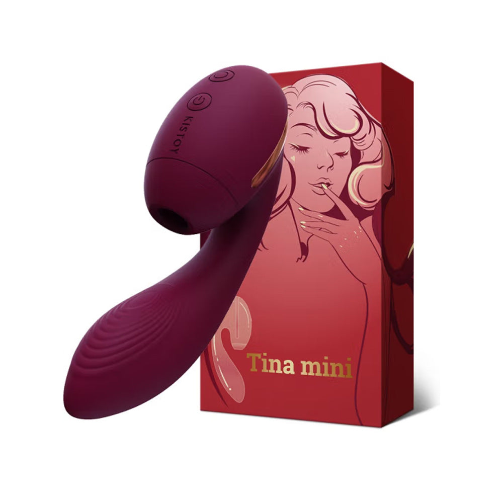 Kisstoy Tina Mini 2nd Air Pulse G-spot Sucking Vibrating Massager