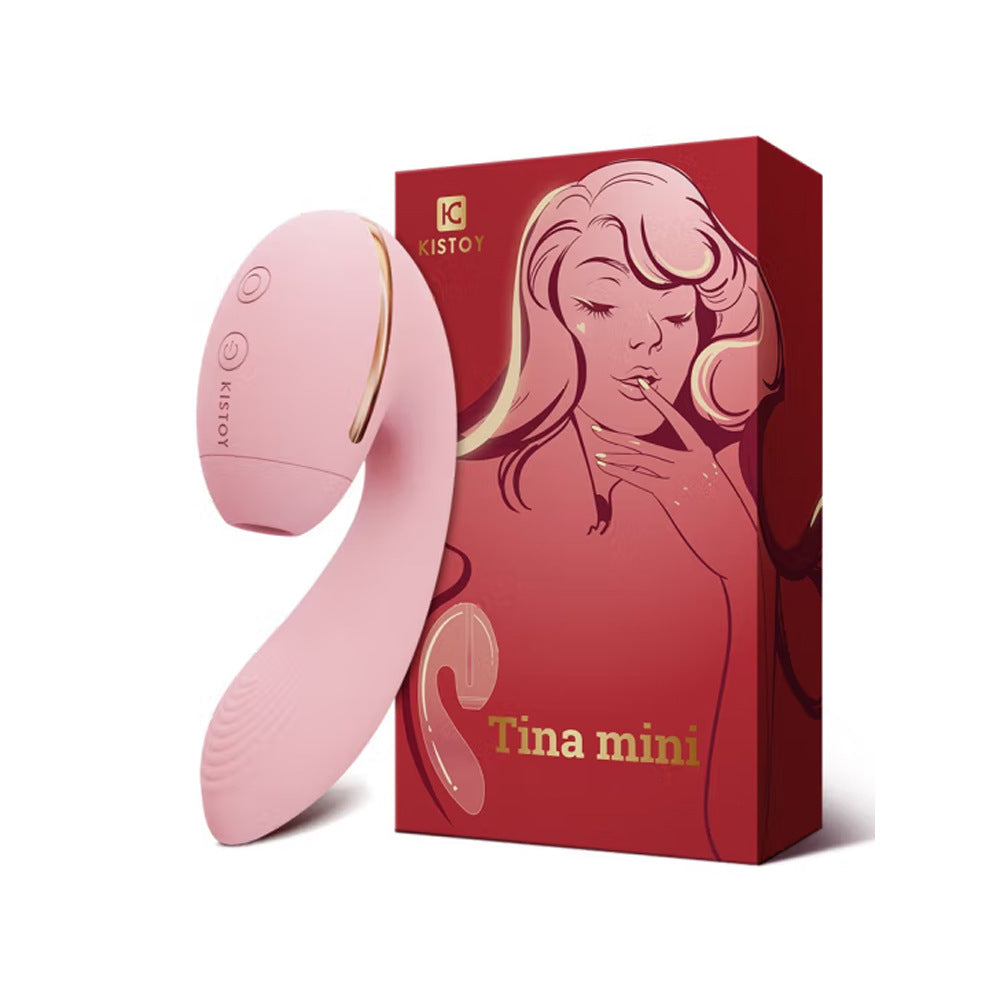 Kisstoy Tina Mini 2nd Air Pulse G-spot Sucking Vibrating Massager