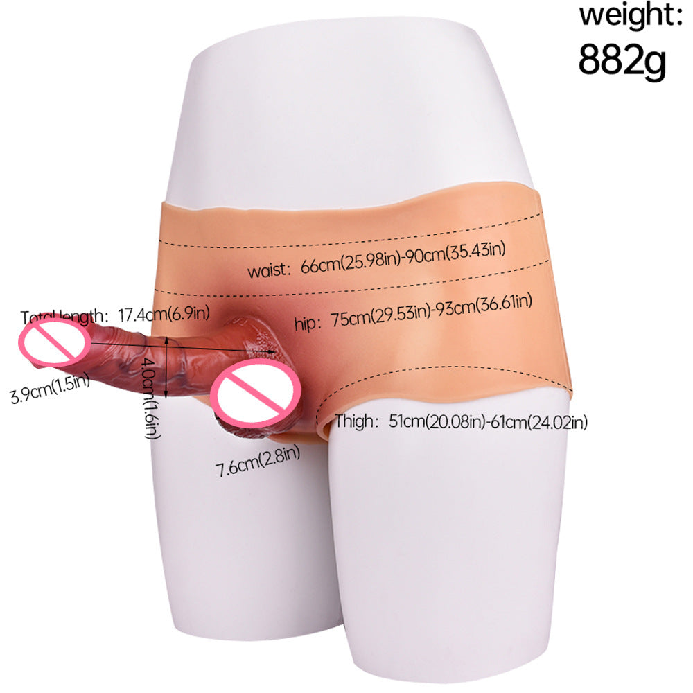 FLT108 Silicone Shorts Realistic Dildo Pants Skin Touch Strap On Dildo