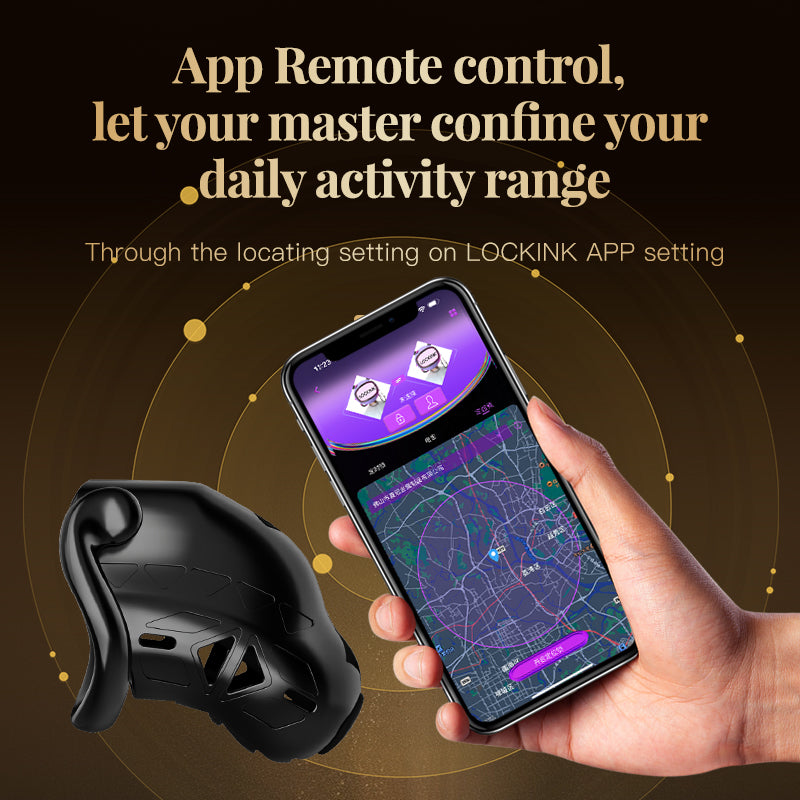 Lockink Electric Shock Cage App Smart Chastity Cage Remotely