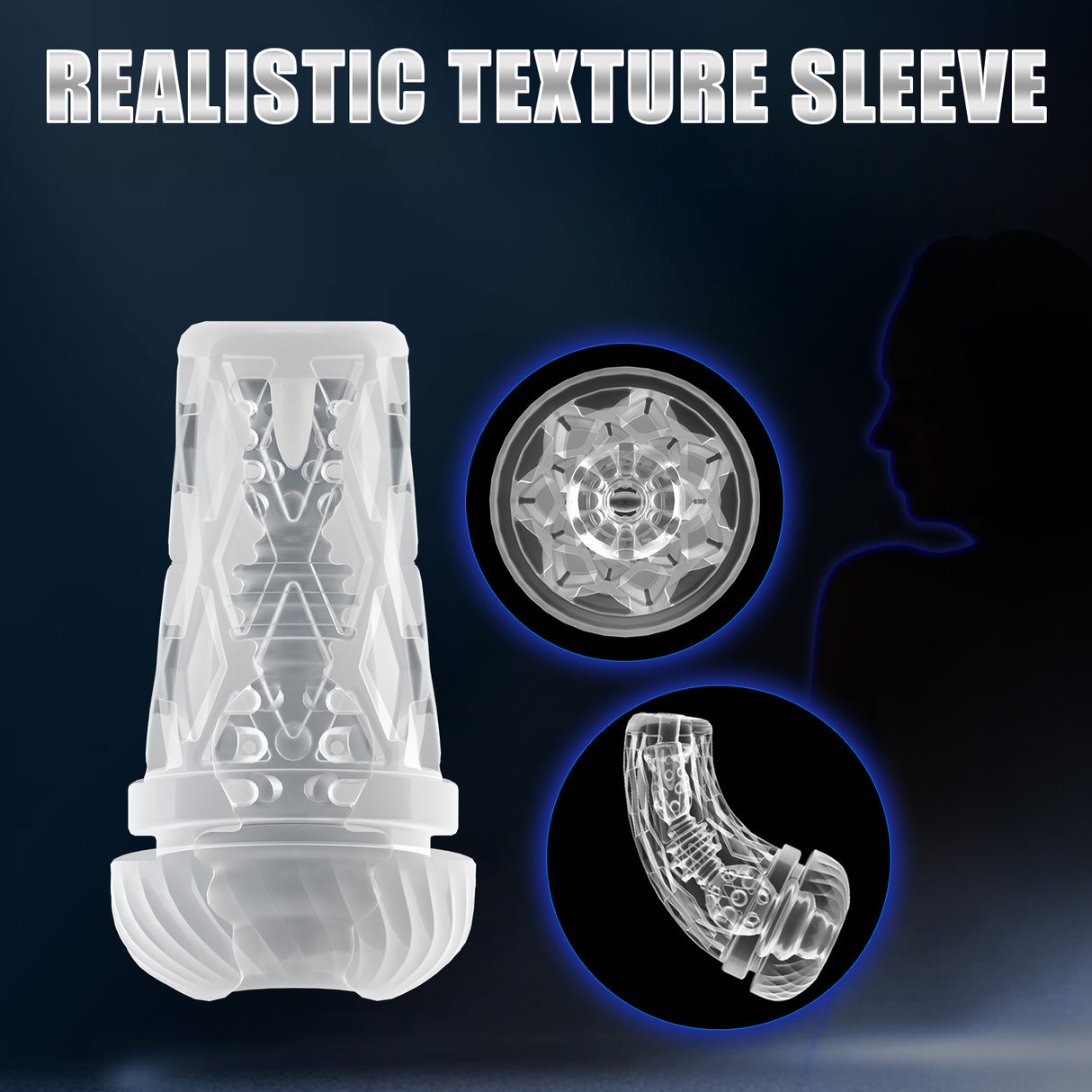 Male Masturbation cup Vacuum Pump