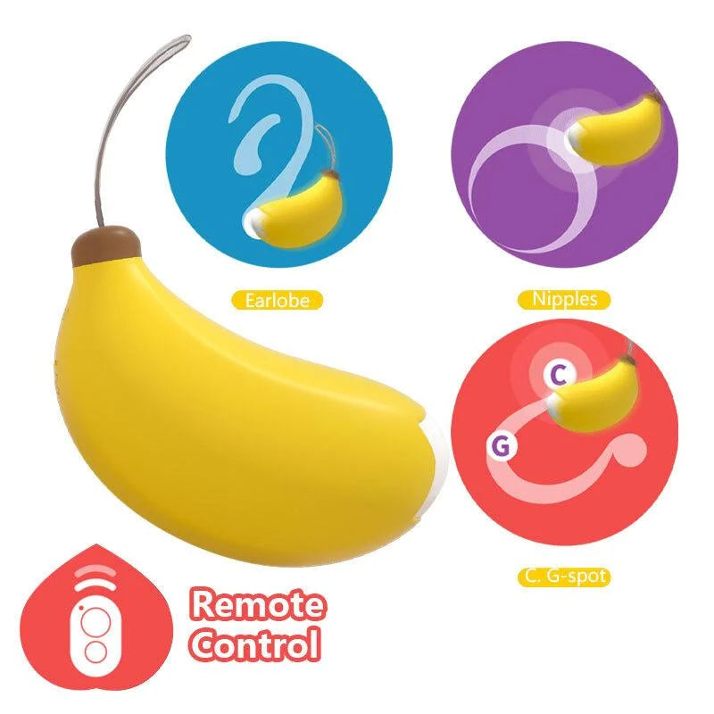 Meese Banana Mini Egg Vibrator