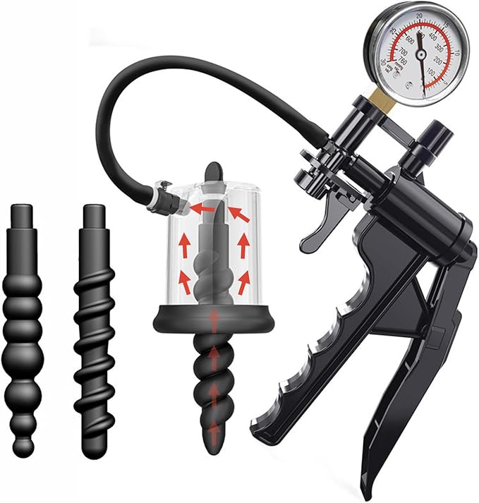 Mojin Anal Plug Vacuum Pump Enlarger Butt Plug Prostate Massager