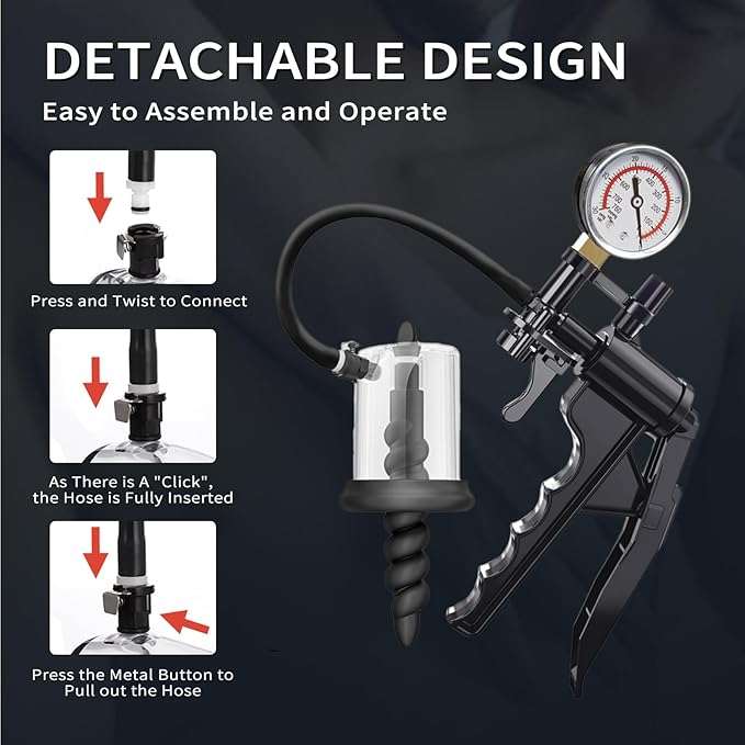 Mojin Anal Plug Vacuum Pump Enlarger Butt Plug Prostate Massager