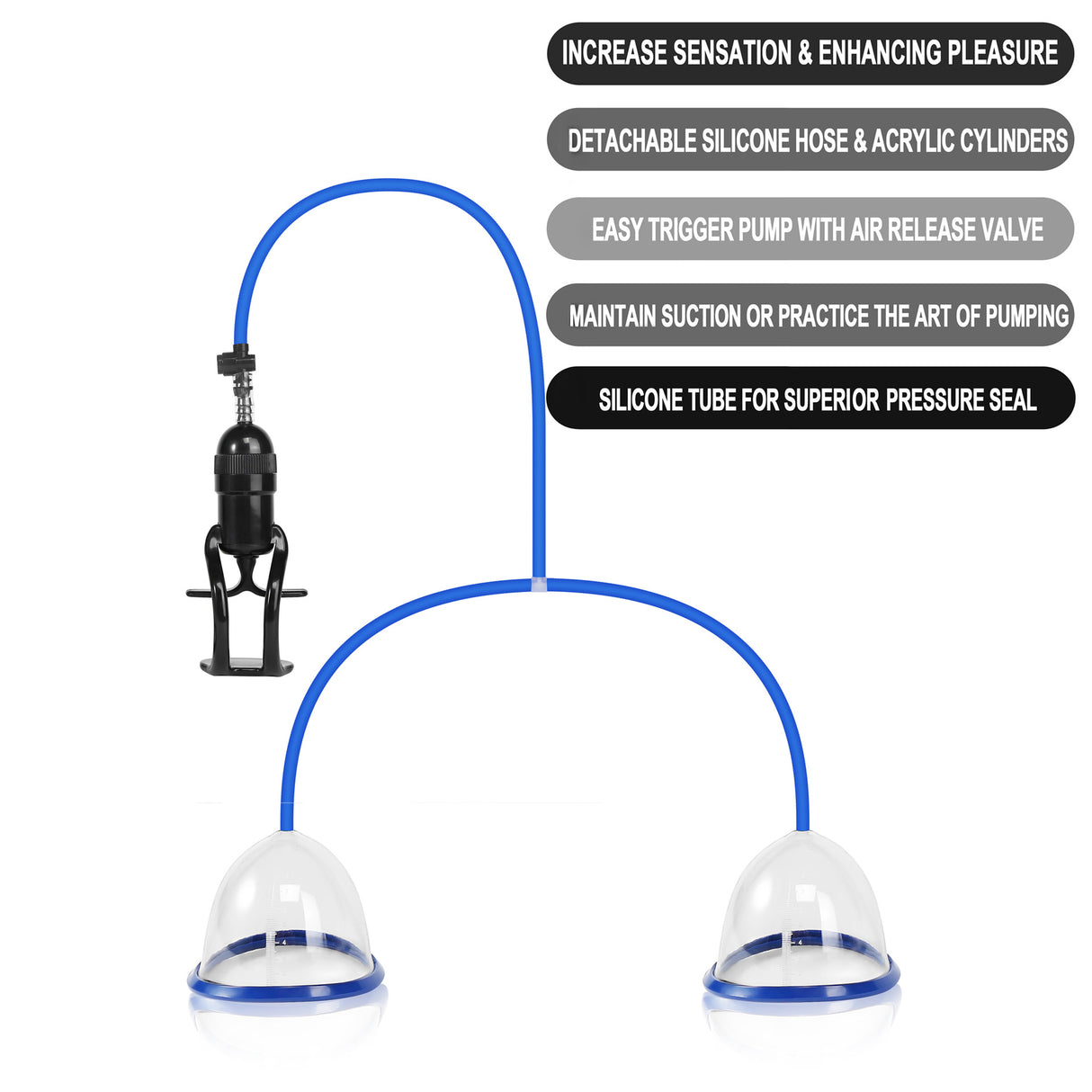 Mojin Manual Breast Enhancer Pump Clitoris Pussy Pump