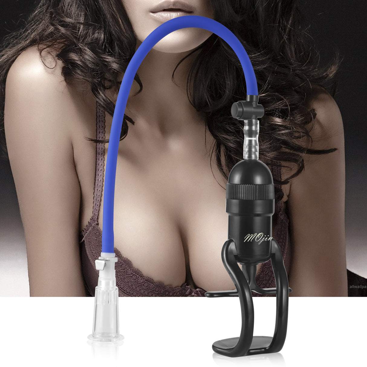 Mojin Vacuum Nipple Clit Enhancement Pump Sucking Massager