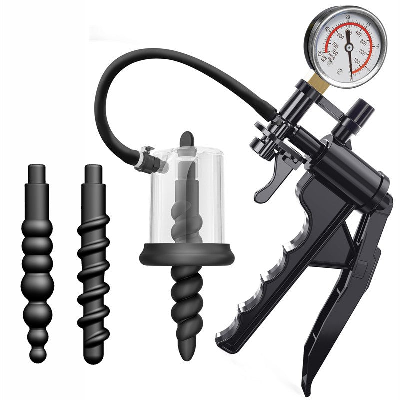 Mojin Anal Plug Vacuum Pump Enlarger Butt Plug Prostate Massager