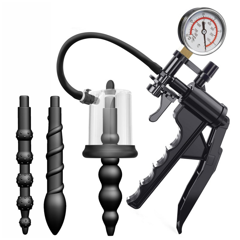 Mojin Anal Plug Vacuum Pump Enlarger Butt Plug Prostate Massager