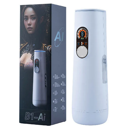 Mr.B B1-AI -PRO High Speed Thrusting Male Masturbator APP connect cup