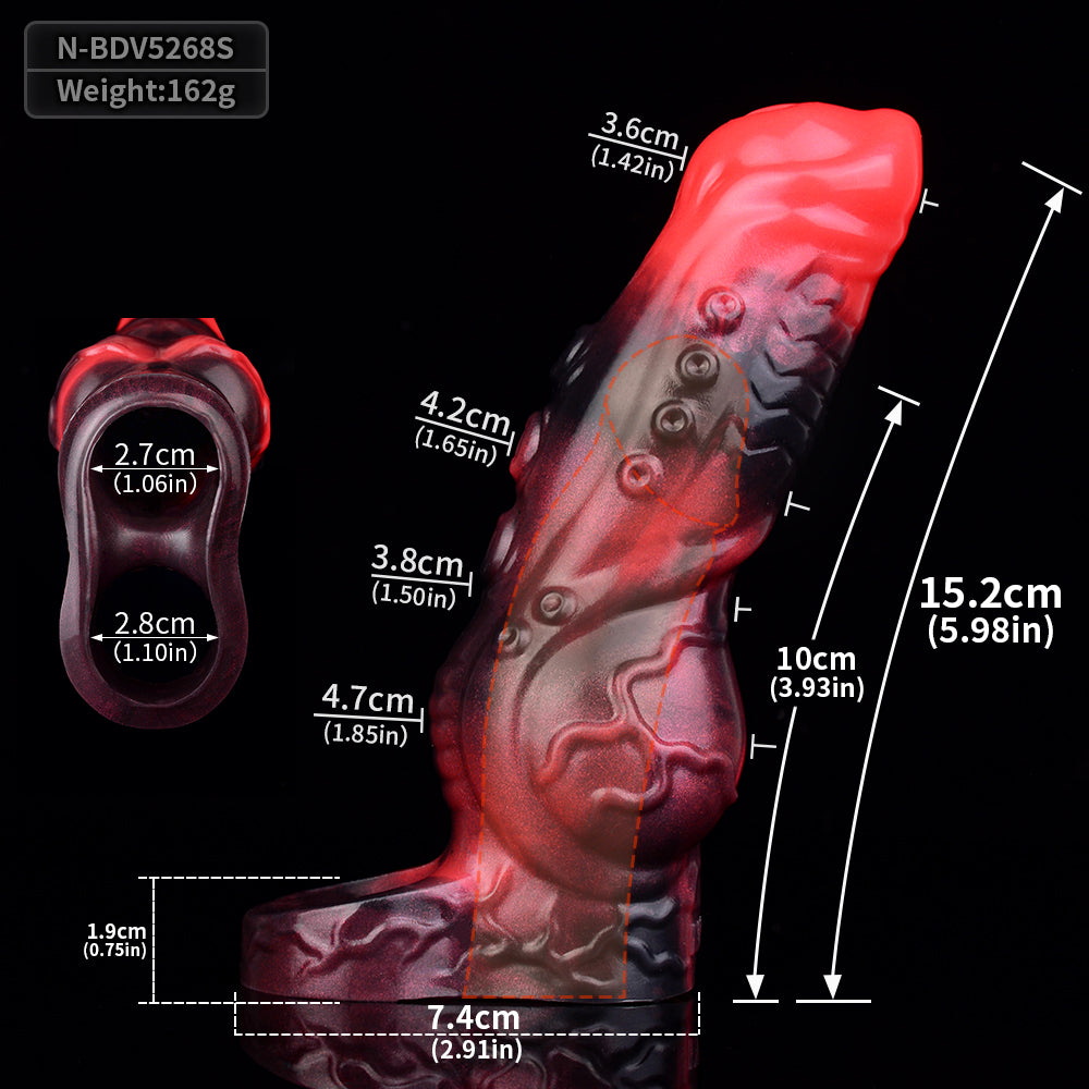 FAAK Multiple Sizes Vibrating CockRing Penis Sleeve with Remote control